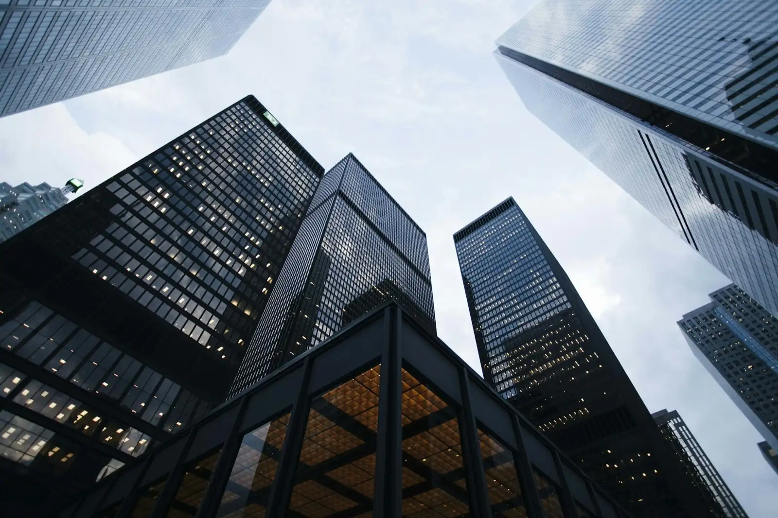 Modern Commercial Facility Facade